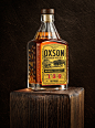 alcohol Whiskey Label glass ILLUSTRATION  typography   liquor bourbon Packaging