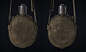 WWII Japanese flask, Viacheslav Yehorov : Game ready WWII Japanese flask. I was inspired by the wonderful game Call of Duty :-)