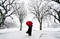 Navid Baraty的一组以雨雪为主题的摄影作品，用光极为细腻，有着美妙的意境。你那里，现在在下雨，还是在下雪？