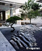 新中式条石组团雕塑小品SU模型下载【ID:654487661】