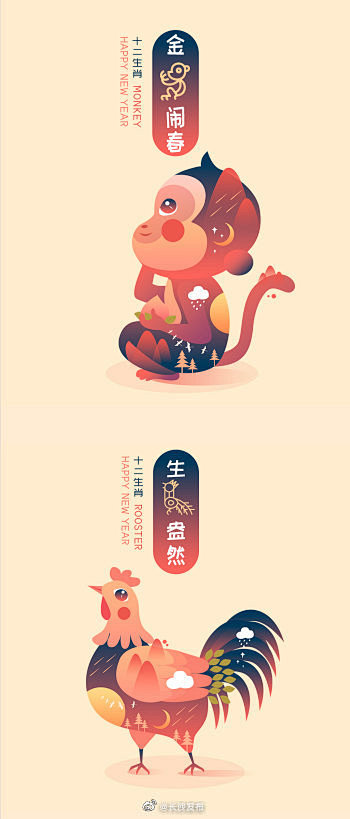 【#十二生肖新轮回又将开始#】农历鼠年就...