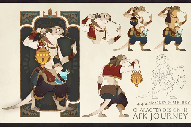 Character design for AFK Journey 04-花瓣网