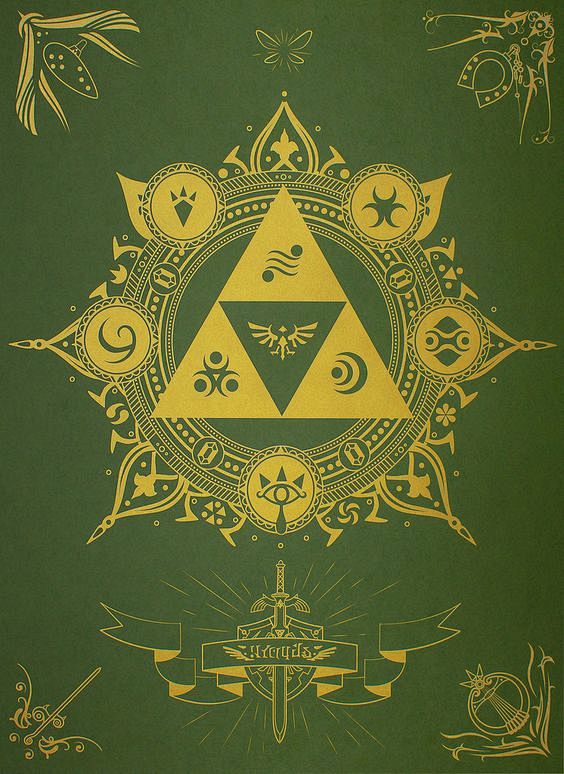 #Zelda #Legend Print