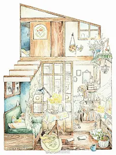 板绘插画教程的照片 - 微相册