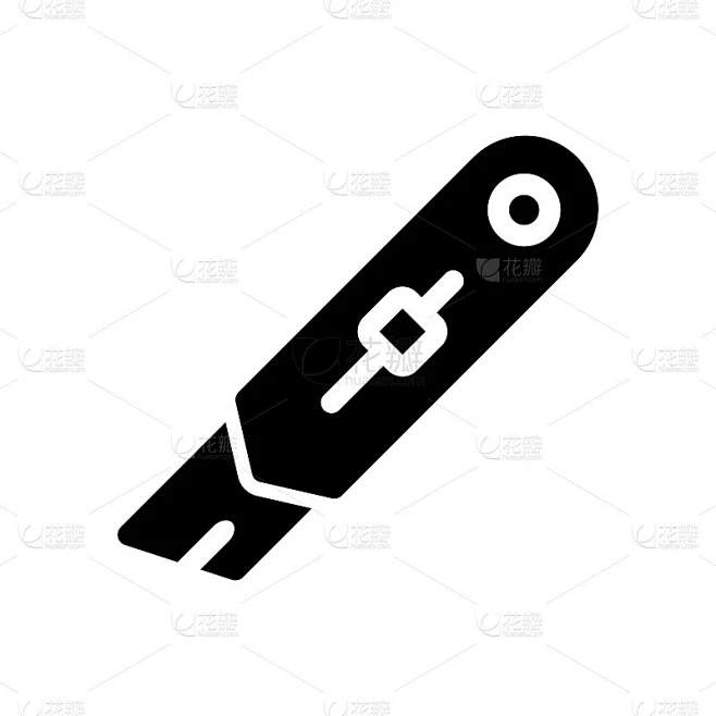 切割机图标设计矢量模板插图素材-花瓣网