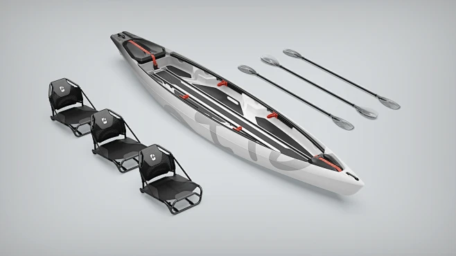 industrial design kayak river transportation Transport design product ...