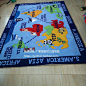 定制幼儿园英文字母卡通动物儿童地毯 学校教师益智地图海洋地毯-淘宝网