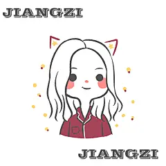 酱子｜ ins线条彩色可爱风Q版手绘头像简笔画卡通人物形象定制diy-淘宝网