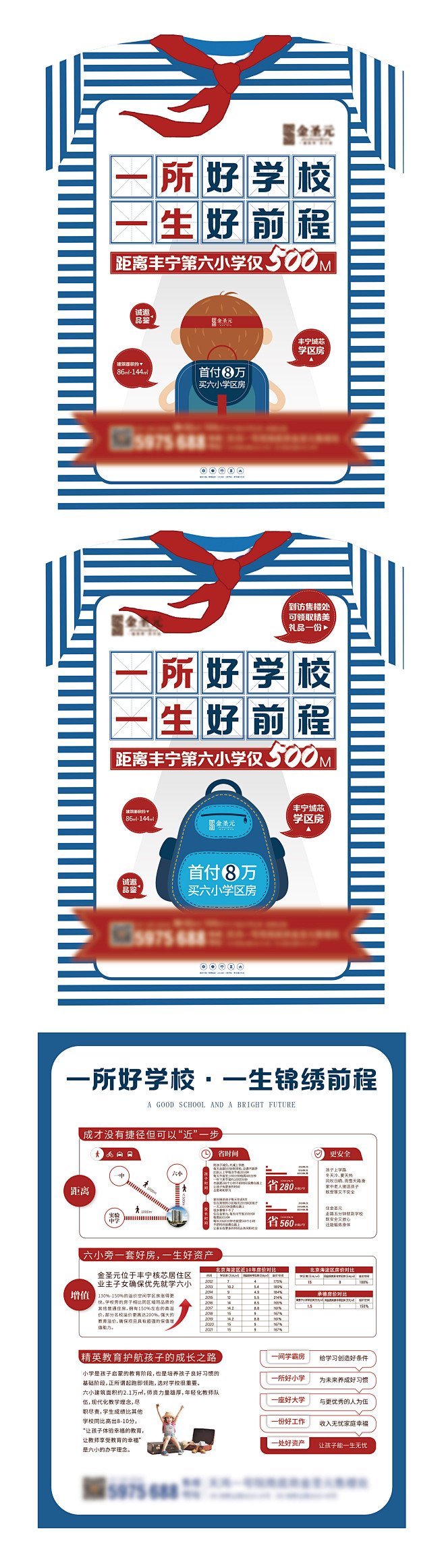 【素材能量站】宣传单 DM单页 地产 学...