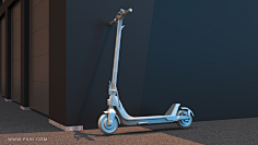 pxid2013品向工业设计采集到电动滑板车设计-