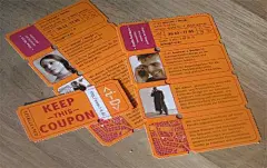 25款独特创意的名片作品欣赏(5) #采集大赛#