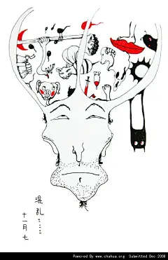 木偶璐璐的插画画廊展厅