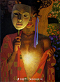 浓郁的克里姆特风格

via:非裔美国艺术家From Thomas Blackshear