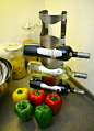 厨房装修效果图大全2012图片酒瓶收纳