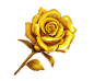 金色玫瑰 金色元素