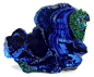 Azurite and Malachite from Arizona