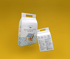 Tin96t采集到猫砂包装