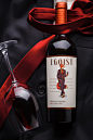Wine Label Design - Egoist : Each and every one of us wants to be an egoist for a little while every now and then. Wants to forget about the everyday things, work, family and friends, and enjoy some time alone. Take off the annoying tie, shed the sleek ja