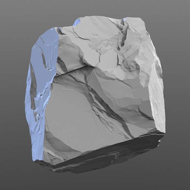 High Poly - Rock 3, ...