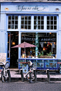 Cafe in Latin quarter, Paris, France