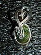 vintage jade cabochon in silver by DPBJewelry on deviantART