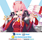 lenn_sparrow_DARLING in the FRANXX   ZeroTwo  shin-taehwan-lenn-zero2-f