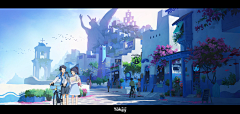 大王叫我来收图采集到场景-卡通场景5