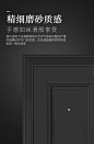 FUSIM两全齐美 黑白双色富新甲级防盗门全国包安装定制入户进户门-tmall.com天猫