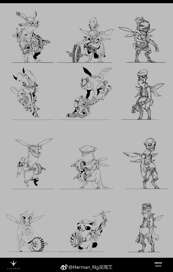 #Paragon#  原创 游戏《虚幻争...