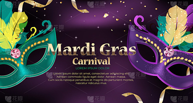 Mardi Gras carnaval ...