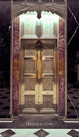 Art Deco Lift Doors,...