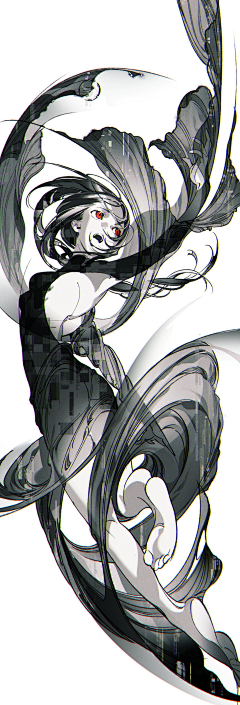 らんげつ采集到全身插画