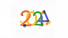 2024 数字 简约 个性 白色背景 4k桌面壁纸_4K背景图片_彼岸图网pic.netbian.com