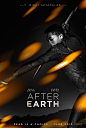 After Earth on Behance平面 海报 排版 poster layout 【之所以灵感库】