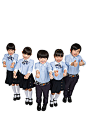 小学生群体像