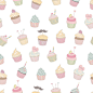 Cupcakes pattern2