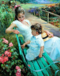 【油画】俄罗斯Vladimir Volegov《童谣》_44张_长篇视觉_百度空间