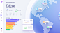 figma格式源文件 可视化后台仪表盘浅色深色组件 Hexagon big planet dashboard