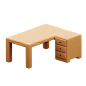Working Table  3D Icon