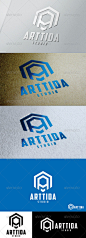 Arttida Studio (Letter A) Logo - Letters Logo Templates