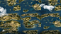 Nords World map. Heroes of the North. Plarium, Olga Skrynnik : Hi all! These global map  were designed in 2015 for Plarium social game "Nords. Heroes of the North". 
Concept by Alexander Dudar. 
Terrains were made in  ZBrush, textured in Photosh