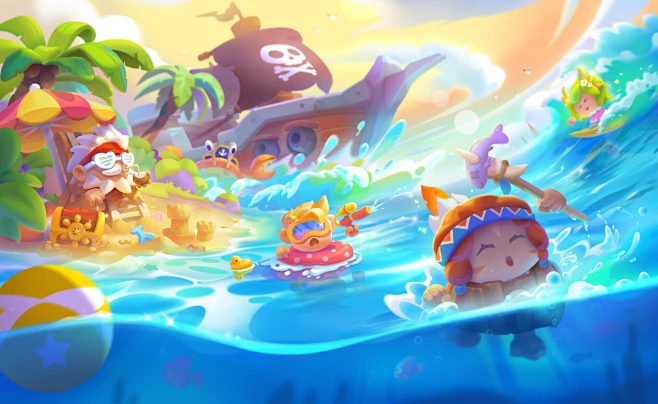 Game Illustration-花瓣网