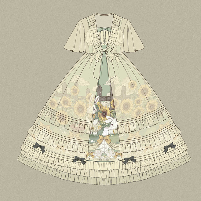 设计师的礼物 向日葵物语cla系Loli...