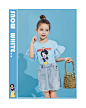 【白雪公主】太平鸟童装女童迪士尼夏装2020新款短袖T恤轻纱袖口-tmall.com天猫
