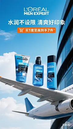 现代城市✈️男士护肤海报设计，轻松搞定！_6_设计师的异想仓库_来自小红书网页版