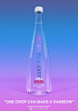 依云×Off-white跨界打造“彩虹水滴限量瓶”，活出异彩与年轻