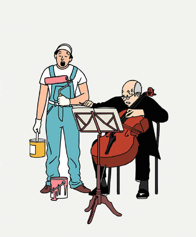 来自法国插画师 Jean-Michel ...