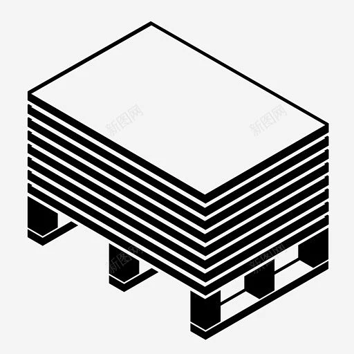 托盘托盘运送木制托盘图标 icon 标识 标志 UI图标 设计图片 免费下载 页面网页 平面电商 创意素材-花瓣网