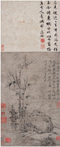 倪瓒，元代画家。其家是吴中有名的土豪，但倪瓒不愿管理生产。性好洁，服巾日洗数次，屋前后树木也常洗拭。作品多画太湖一带山水，构图平远，景物极简，意境荒寒空寂，风格萧散超逸