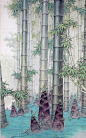 插画 方凤富作品欣赏（4）#水墨丹青# #工笔#